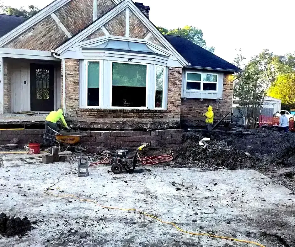Front view of a house Foundation Repair Dayton, OH Front view of a house Foundation Repair Dayton, OH